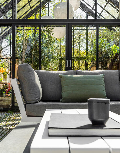 Sifnos Aluminium Corner Sofa 