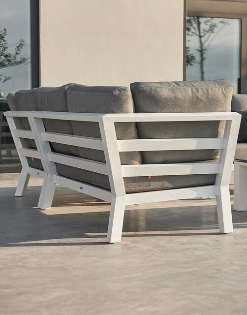 Sifnos Aluminium Corner Sofa 