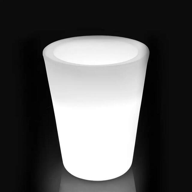 Ibiza Round Illuminated Plant Pot