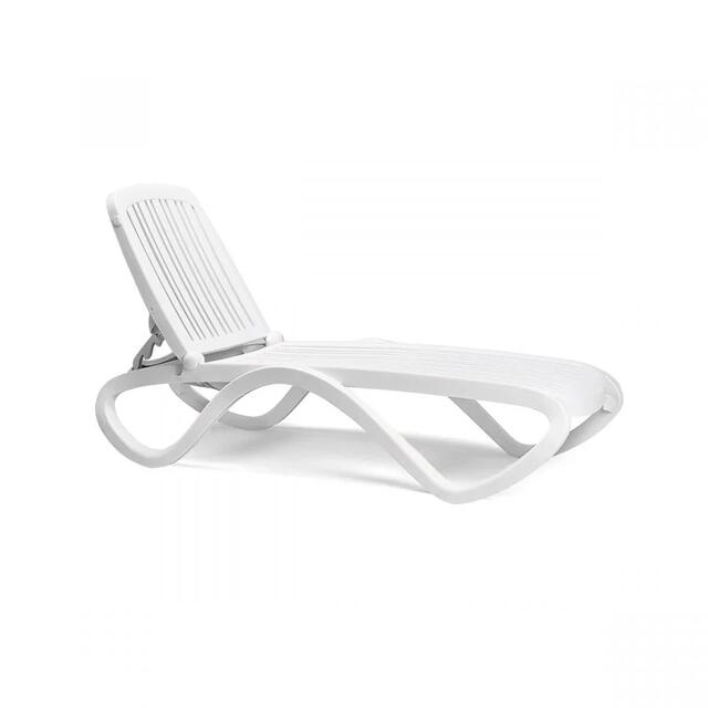Nardi Tropico Sun Lounger White