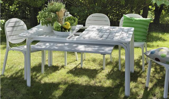 Alloro 140cm Extendable Table (6-8) White White Alloro 140cm Extendable Table (6-8) White White