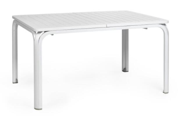Alloro 140cm Extendable Table (6-8) White White Alloro 140cm Extendable Table (6-8) White White