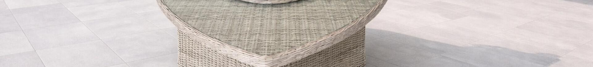 Ribera Pearl 160cm Triangular Dining Table