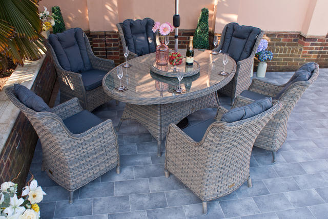 Rueda Rueda Woodash 180cm Elliptical Dining Table