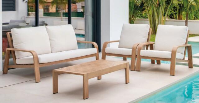 Skiathos Aluminium Sofa Set