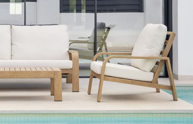 Skiathos Aluminium Sofa Set