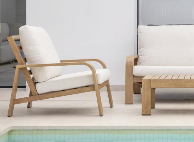 Skiathos Aluminium Sofa Set