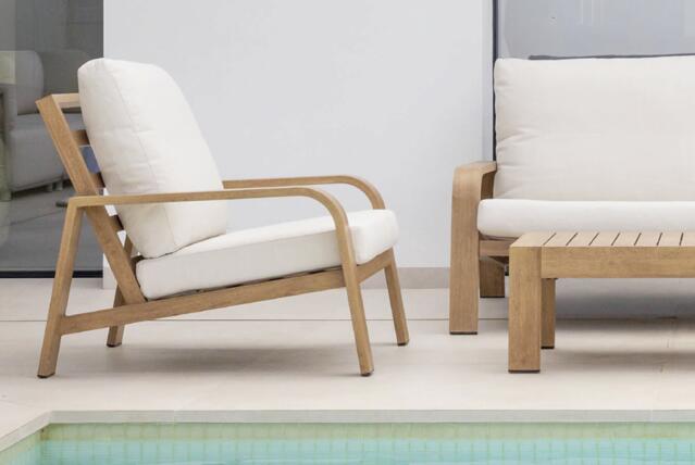 Skiathos Aluminium Sofa Set