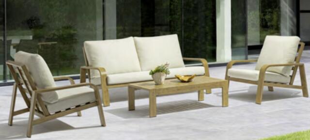 Skiathos Aluminium Sofa Set