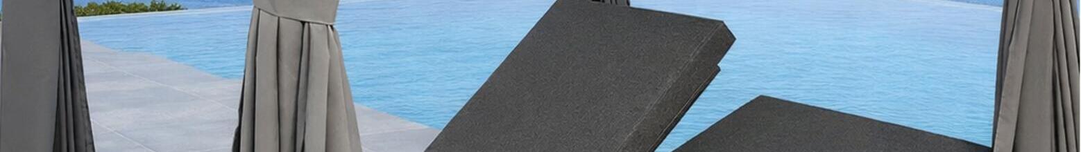 Seychelles Aluminium Double Daybed Antracite