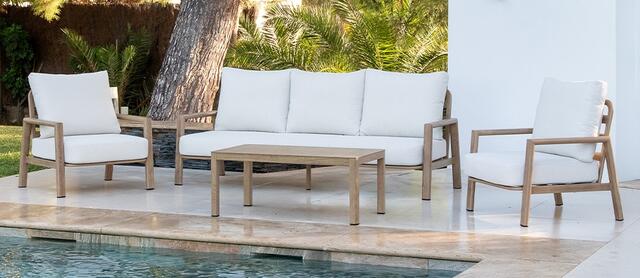 Sade Aluminium Sofa Set