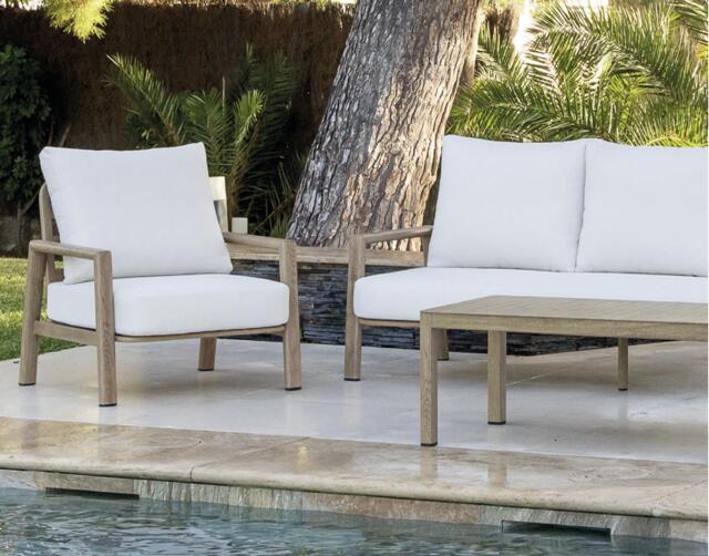 Sade Aluminium Sofa Set