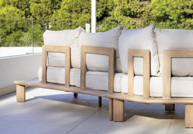 Congo Aluminium Corner set
