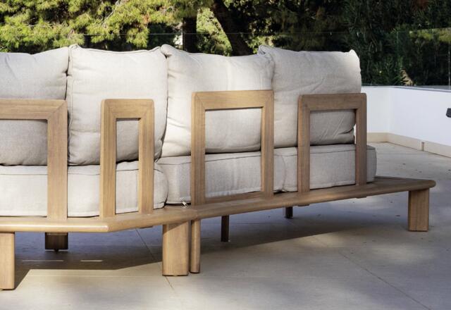 Congo Aluminium Corner set