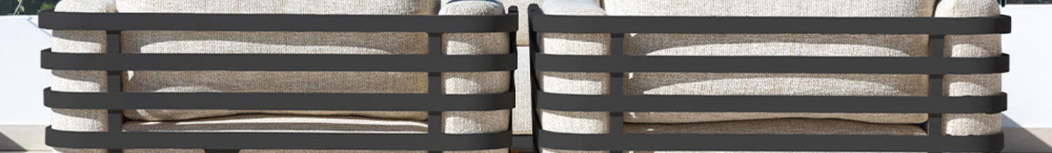 Vega Antracite Sofa Set