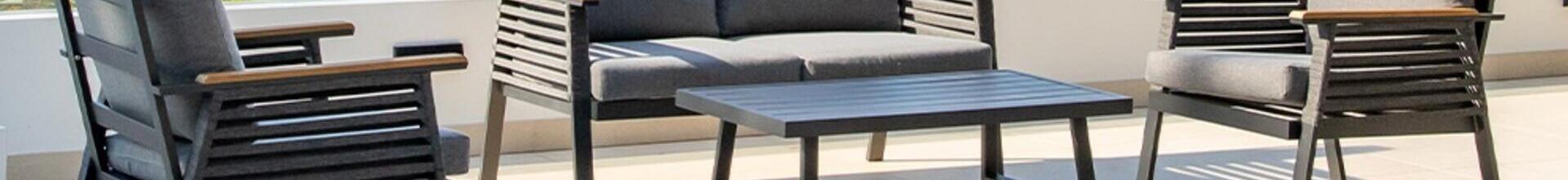 Casablanca Antracite Sofa Set