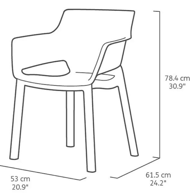 Elisa Chair Red