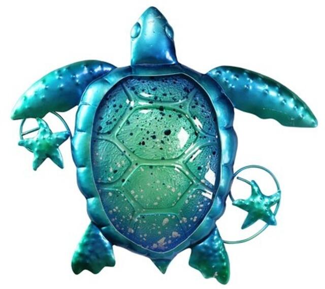 Turtle Metal Wall Art 
