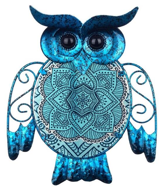 Blue Owl Wall Art