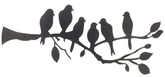 Branch of Birds Wall Art