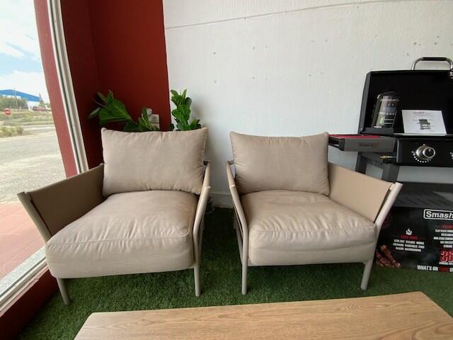 Arenas Aluminium Sofa Set