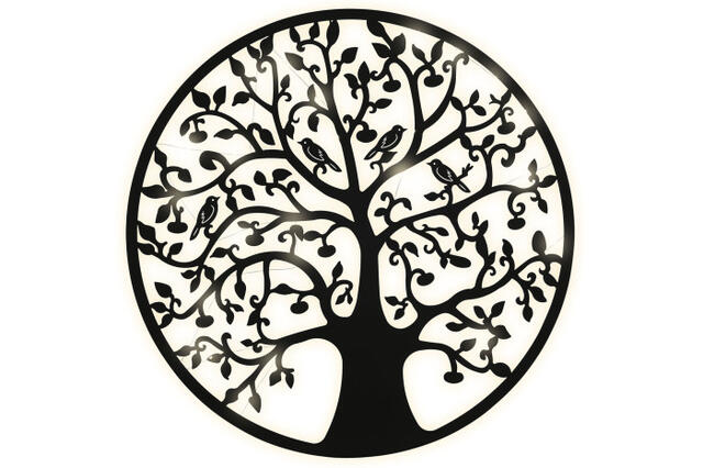 Tree of Life LED Wall Art 99cm 