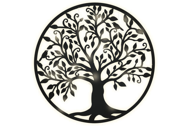 Tree of Life LED Wall Art 60cm 