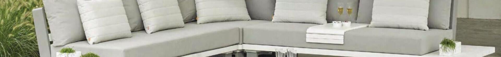 Fitz Roy Aluminium Corner Sofa Set