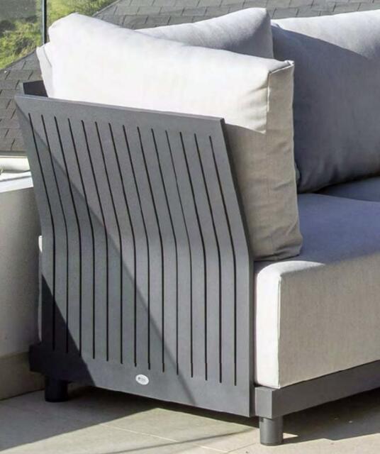 Miami Aluminium Corner Sofa Set
