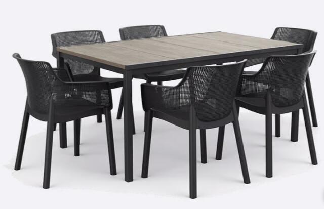 Keter Porto 6 Seater Dining Set
