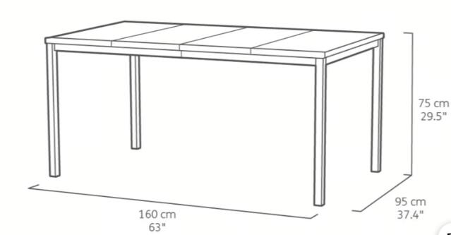Porto 6 Seater Dining Set