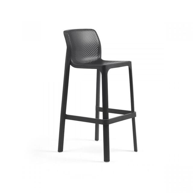 Net Bar Stool 76 Senape