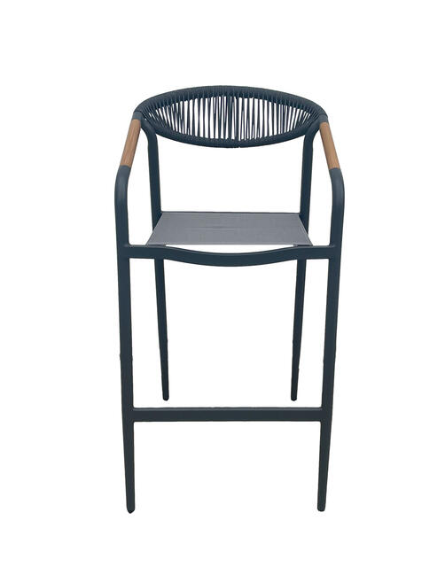 Larissa Antracite Bar Stool