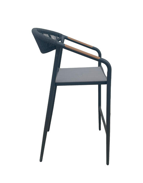 Larissa Antracite Bar Stool