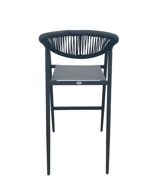 Larissa Antracite Bar Stool