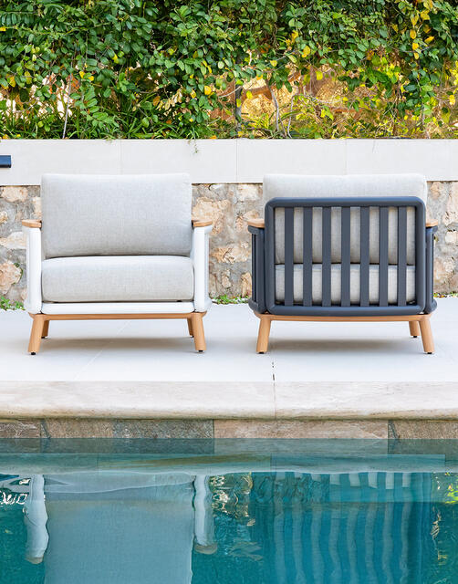 Riga White Sofa Set