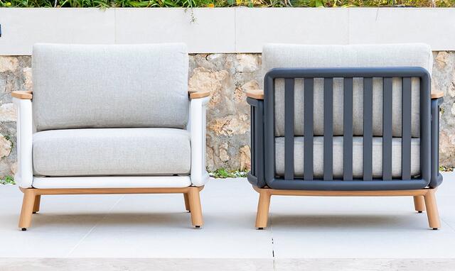 Riga Antracite Sofa Set