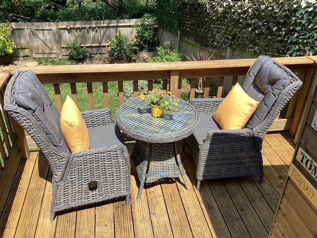 Jerez Flint Reclining Bistro Set