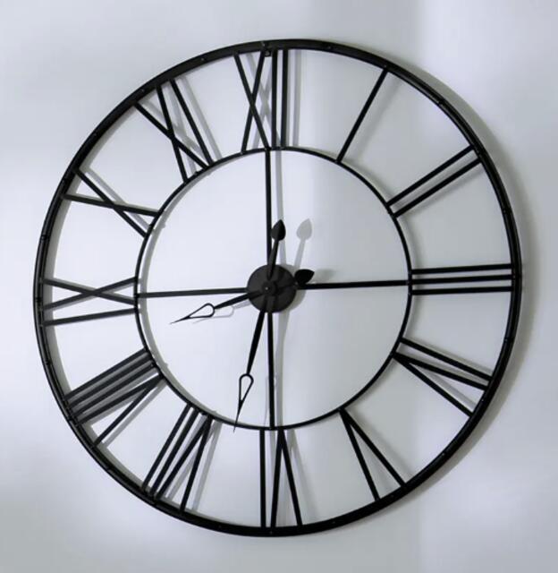 Metal Vintage Wall Clock 70cm