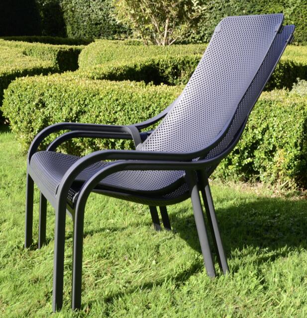 Net Lounge Chair Antracite