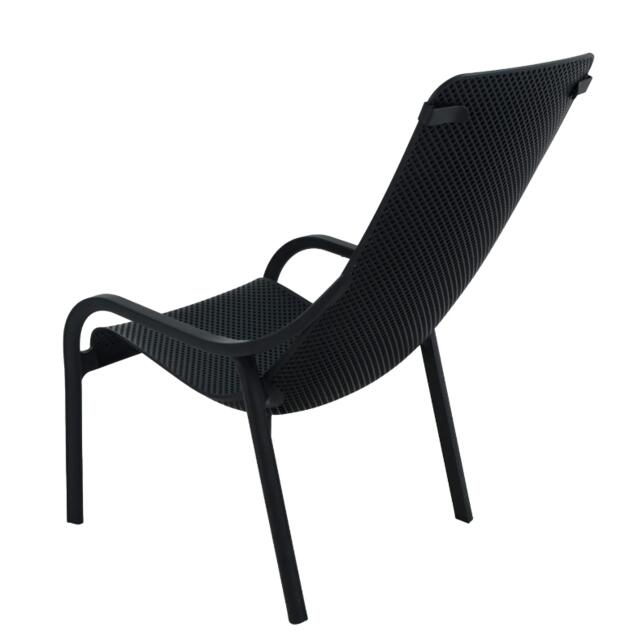 Net Lounge Chair Antracite