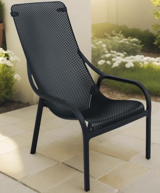Net Lounge Chair Antracite