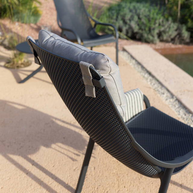 Net Lounge Chair Antracite