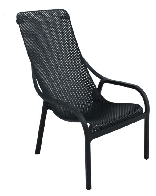 Net Lounge Chair Antracite