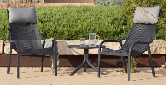 Net Lounge Chair Antracite