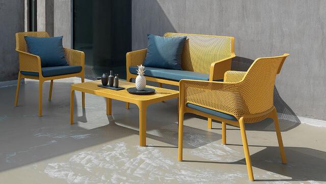 Nardi Net Relax Sofa Set Senape
