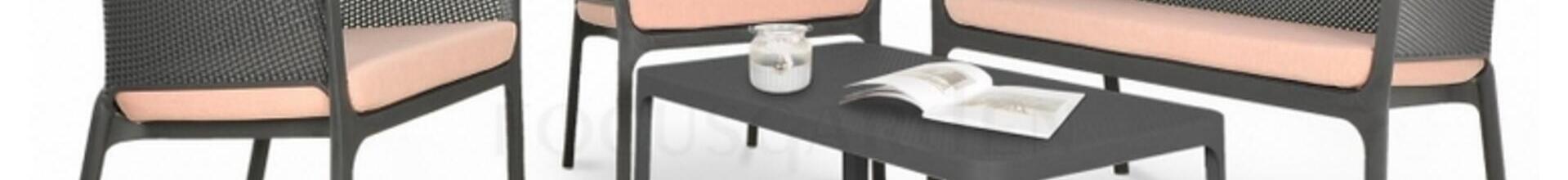 Net Relax Sofa Set Antracite