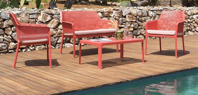 Net Relax Sofa Set Corallo