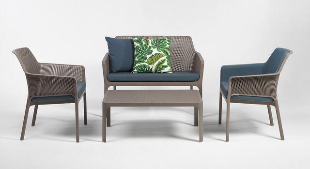 Nardi Net Relax Sofa Set Tortora