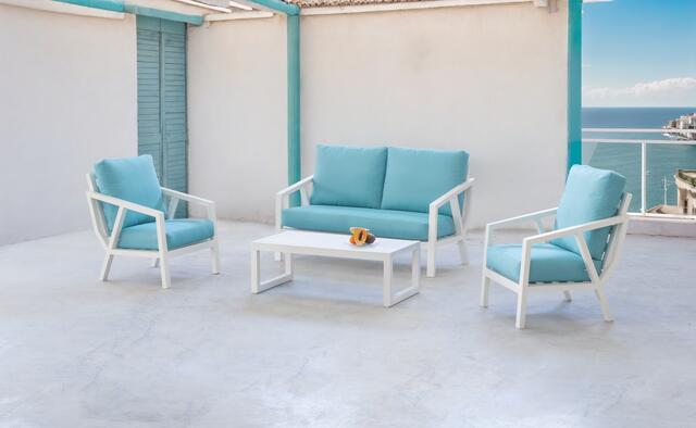 Sarah Aluminium Sofa set 
